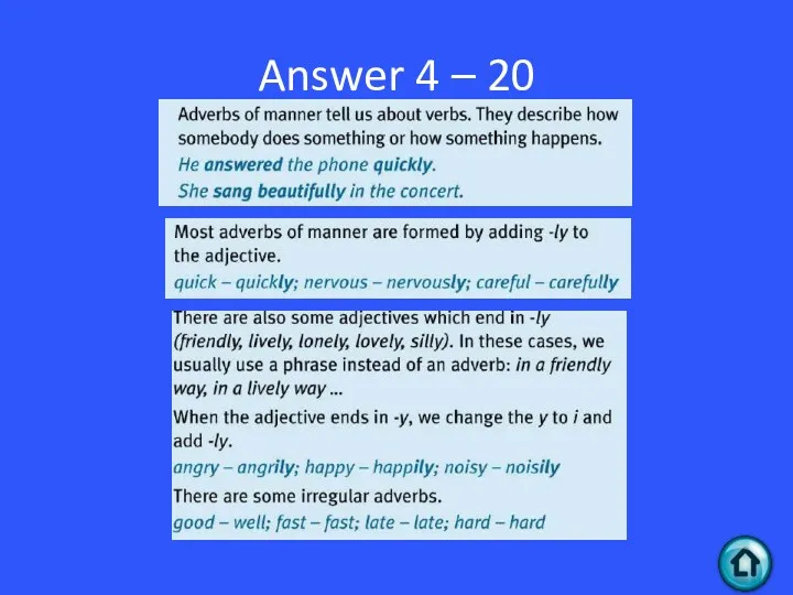 Answer 4 – 20