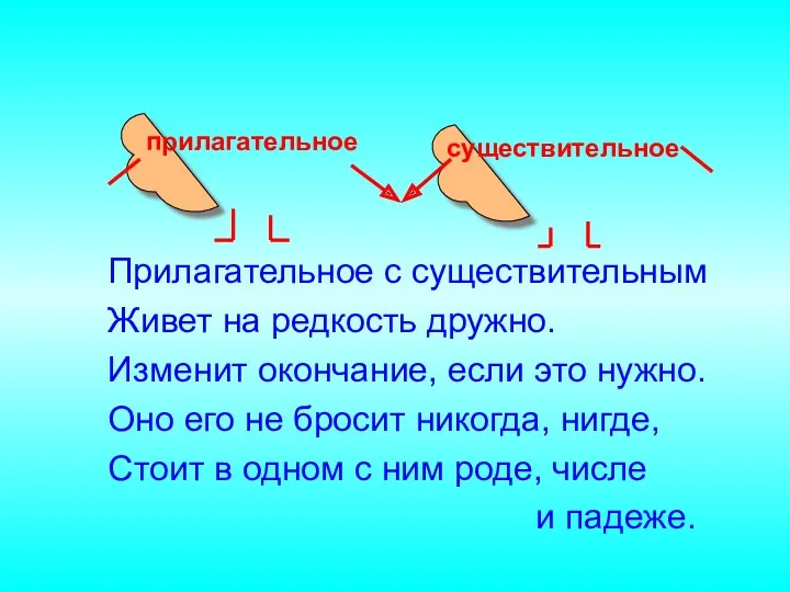 Прилагательное с существительным Живет на редкость дружно. Изменит окончание, если