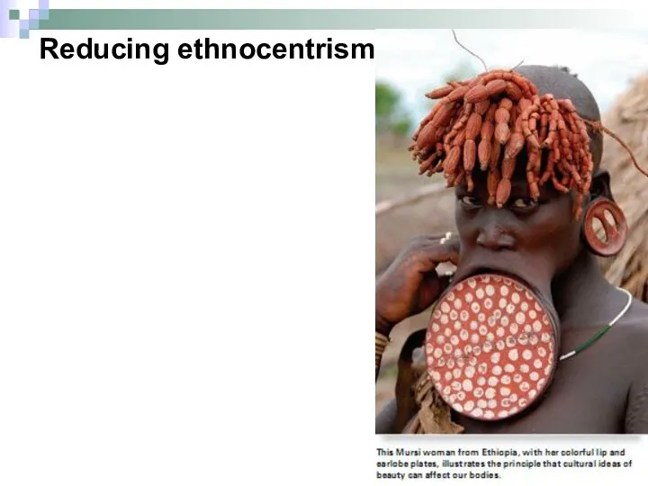 Reducing ethnocentrism