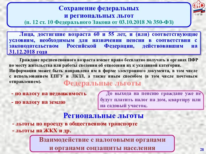 До выхода на пенсию граждане уже не будут платить налог