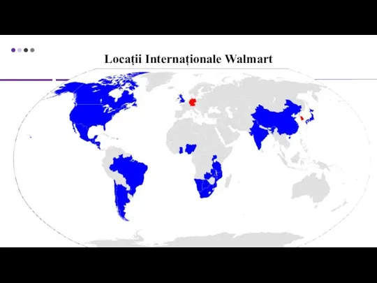 Locații Internaționale Walmart