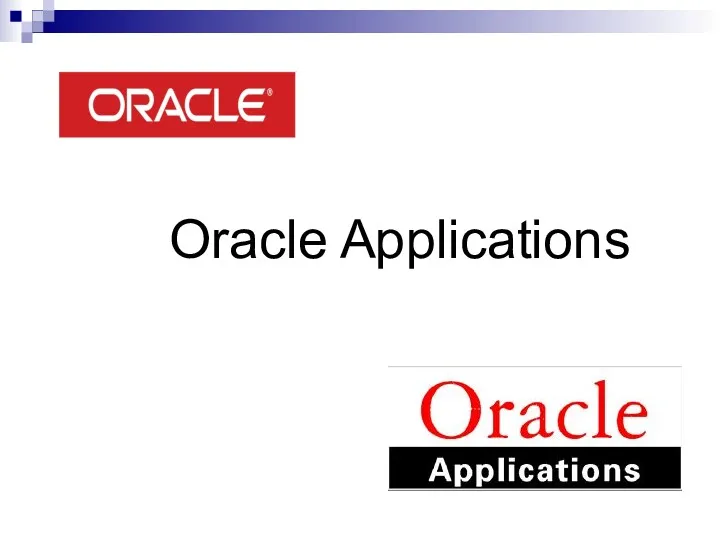 Oracle Applications