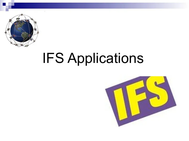 IFS Applications