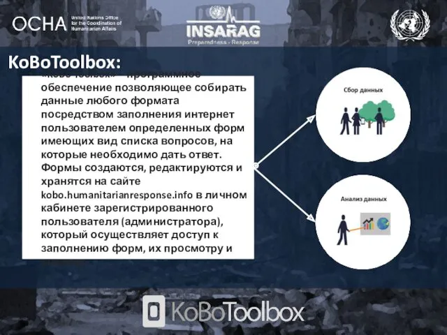 «KoBo Toolbox» – программное обеспечение позволяющее собирать данные любого формата посредством заполнения интернет