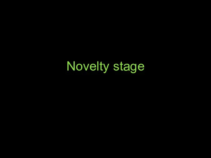 Novelty stage