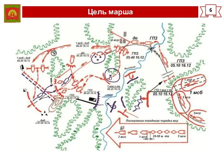 Цель марша 6