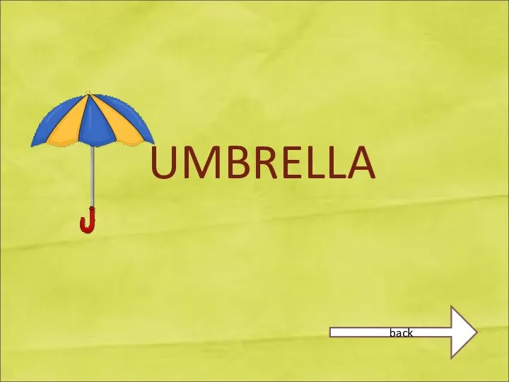 UMBRELLA back