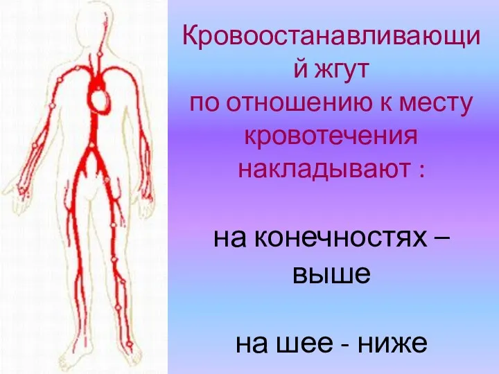 Кровоостанавливающий жгут по отношению к месту кровотечения накладывают : на