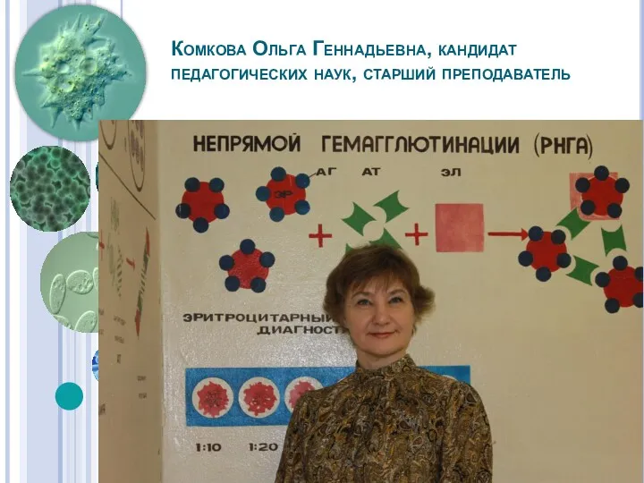 Комкова Ольга Геннадьевна, кандидат педагогических наук, старший преподаватель