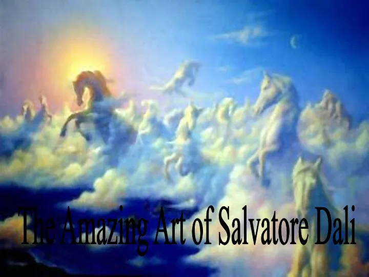 Bodyart The Amazing Art of Salvatore Dali