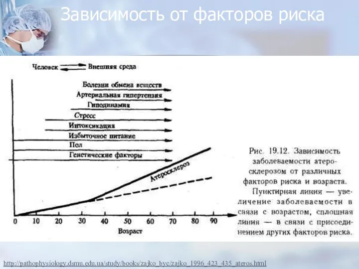 Зависимость от факторов риска http://pathophysiology.dsmu.edu.ua/study/books/zajko_byc/zajko_1996_423_435_ateros.html