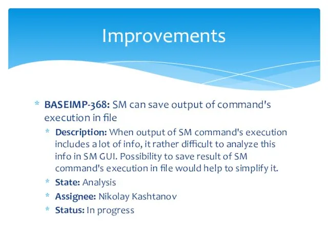 BASEIMP-368: SM can save output of command's execution in file