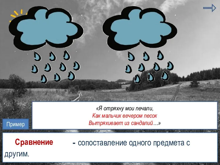 оксюморон однокоренные слова - сопоставление одного предмета с другим. сравнение