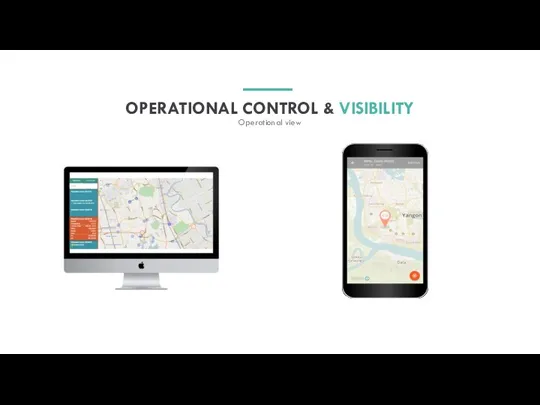 OPERATIONAL CONTROL & VISIBILITY Operational view
