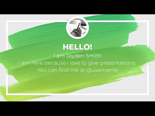 HELLO! I am Jayden Smith I am here because I