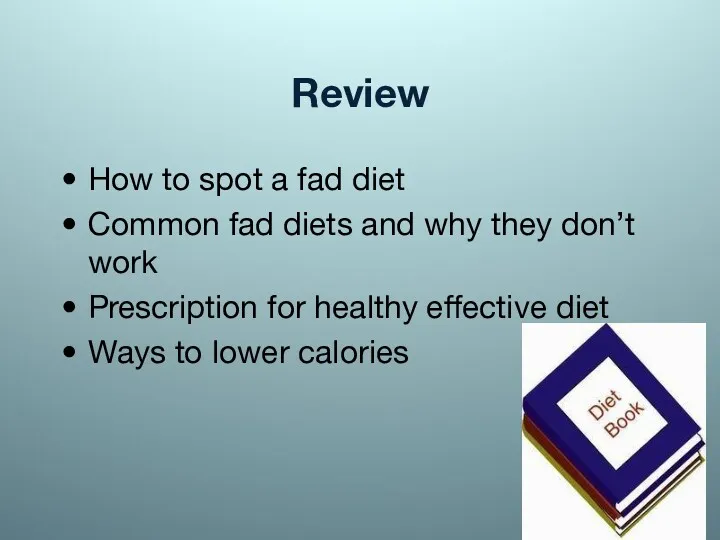 Review How to spot a fad diet Common fad diets