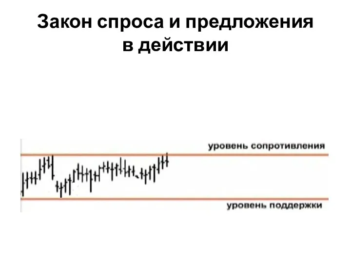 Закон спроса и предложения в действии