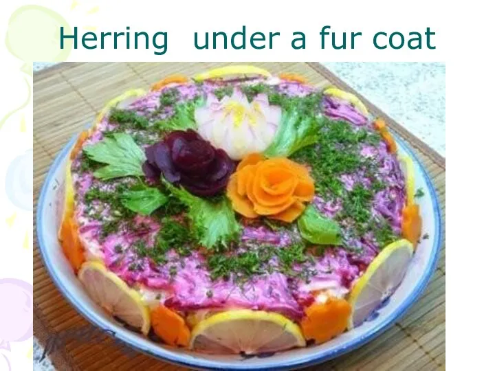 Herring under a fur coat