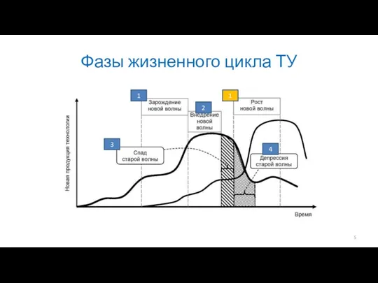 Фазы жизненного цикла ТУ 1 2 3 4 1