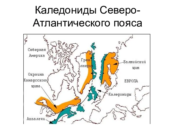 Каледониды Северо-Атлантического пояса