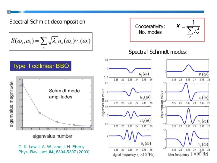 Type II collinear BBO C. K. Law, I. A. W.,