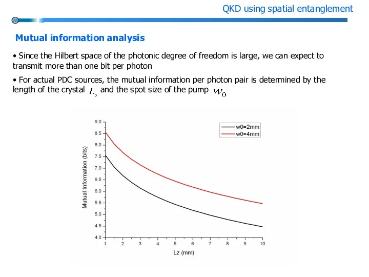 • Since the Hilbert space of the photonic degree of