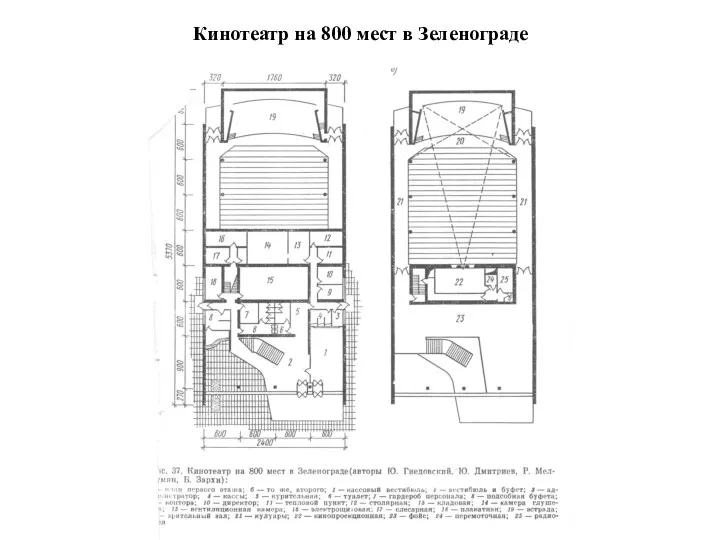 Кинотеатр на 800 мест в Зеленограде