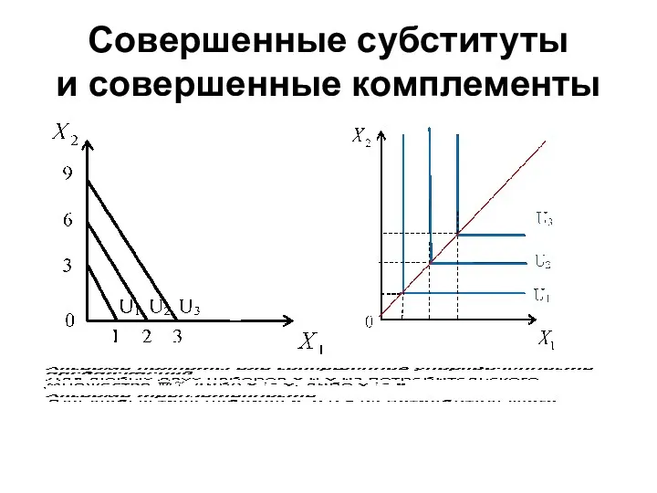 Совершенные субституты и совершенные комплементы