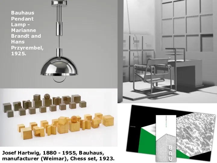 Josef Hartwig, 1880 - 1955, Bauhaus, manufacturer (Weimar), Chess set,