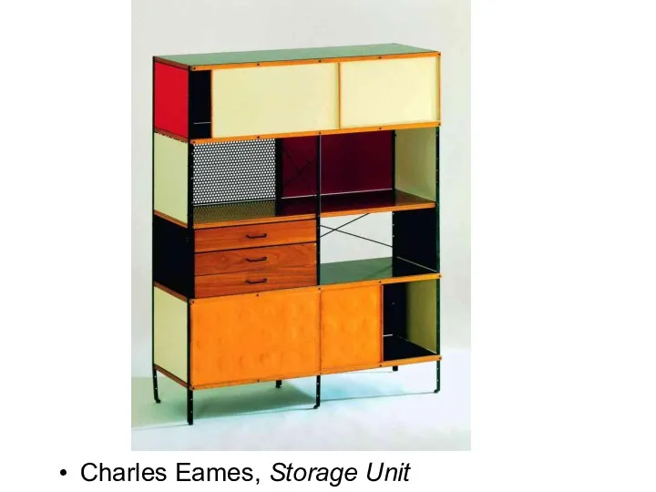 Charles Eames, Storage Unit