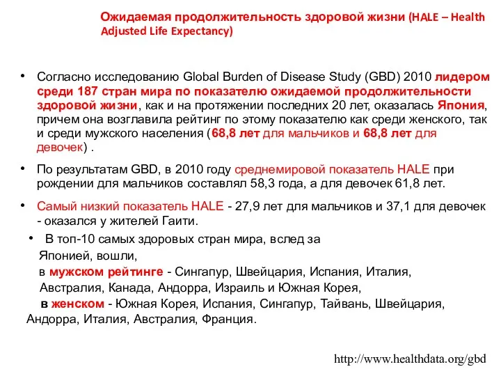 Согласно исследованию Global Burden of Disease Study (GBD) 2010 лидером