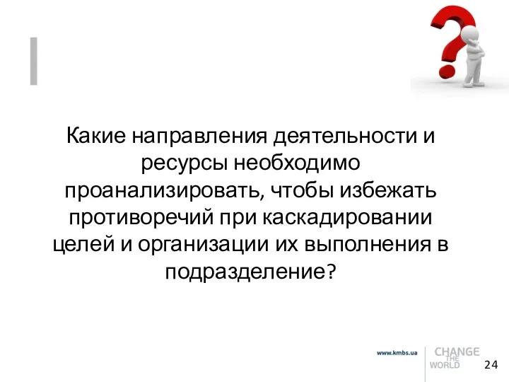 Какие направления деятельности и ресурсы необходимо проанализировать, чтобы избежать противоречий