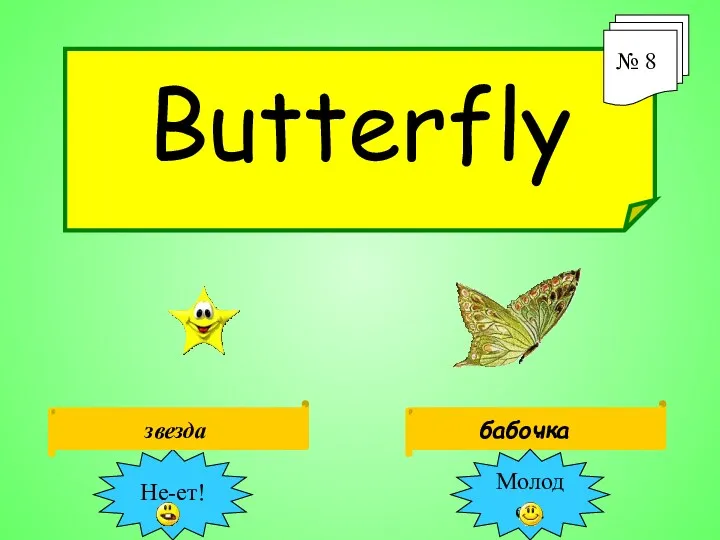 Butterfly № 8 бабочка