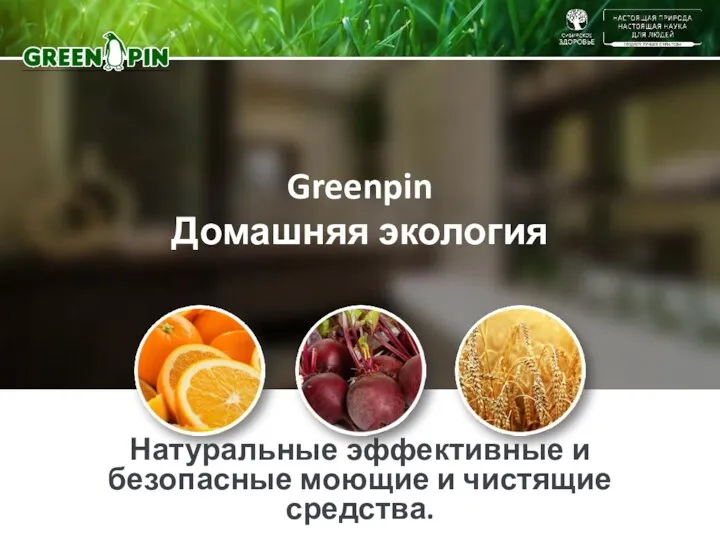 Натуральные эффективные и безопасные моющие и чистящие средства. Greenpin Домашняя экология