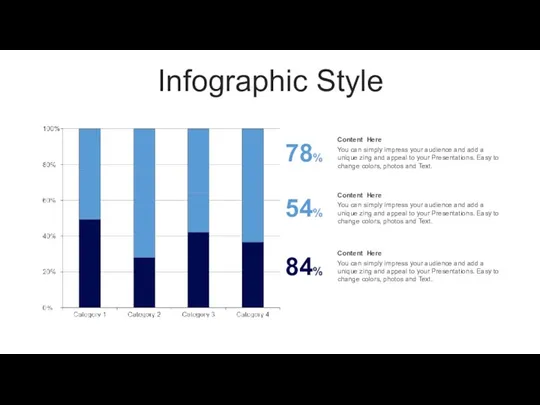 Infographic Style 78% 54% 84%