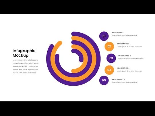 INFOGRAPHIC 1 Lorem ipsum dolor amet Maecenas INFOGRAPHIC 2 Lorem