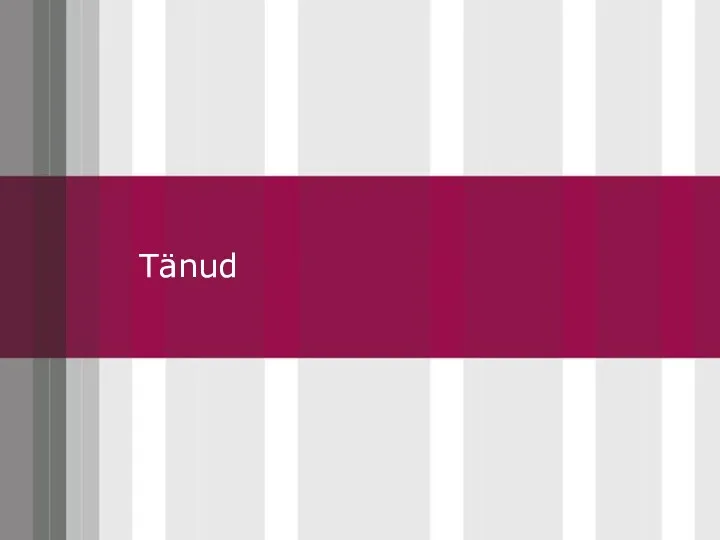 Tänud