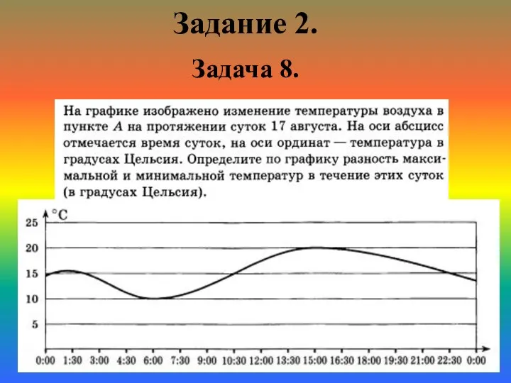 Задание 2. Задача 8.