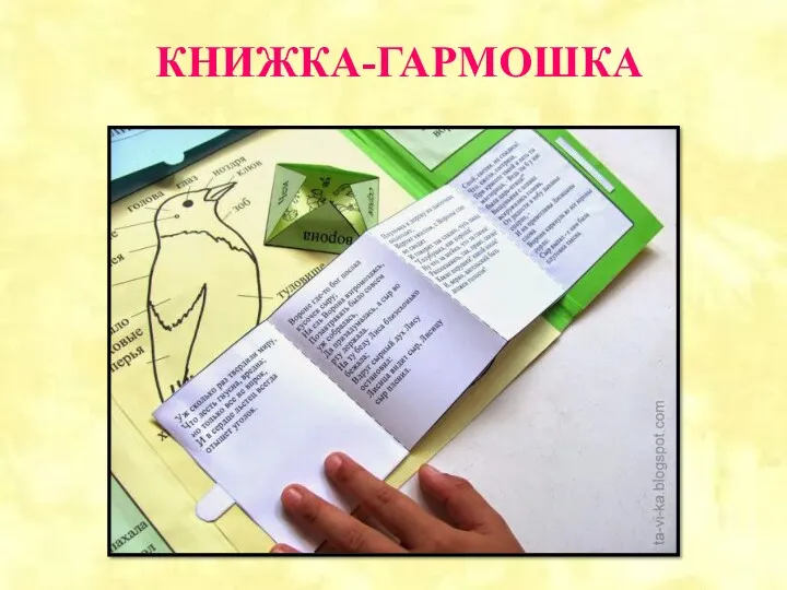 КНИЖКА-ГАРМОШКА