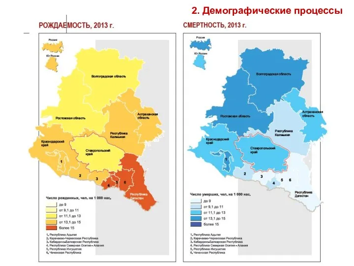 2. Демографические процессы