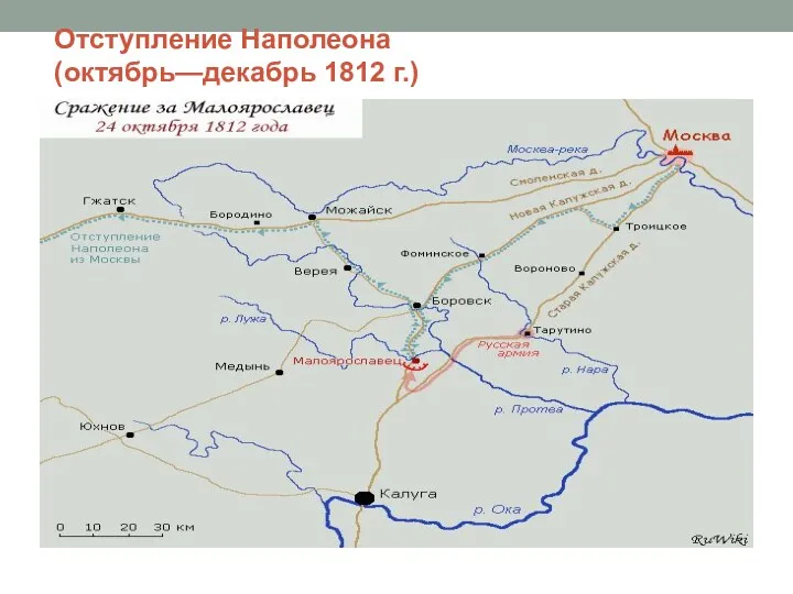 Отступление Наполеона (октябрь—декабрь 1812 г.)