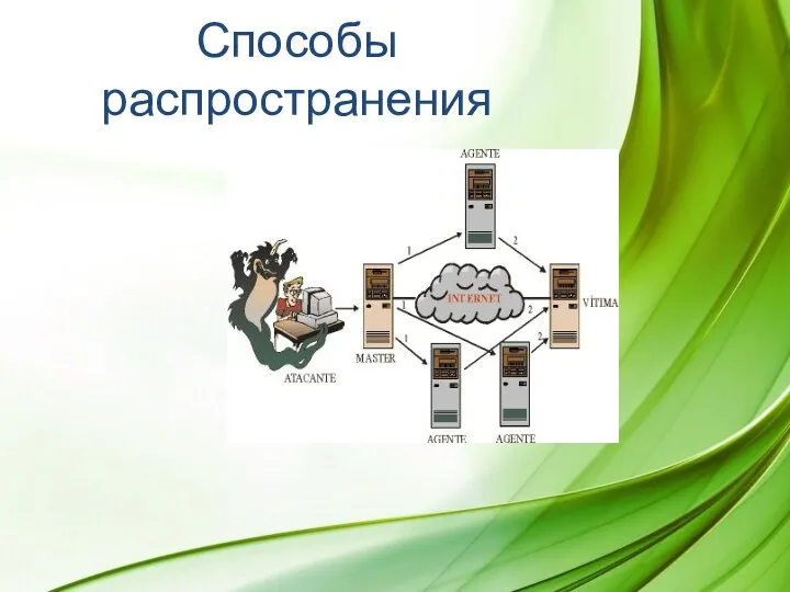 Способы распространения