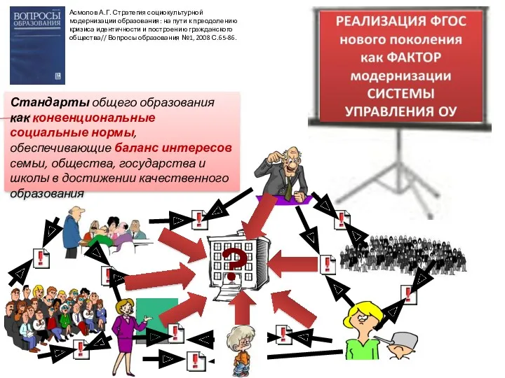 Стандарты общего образования как конвенциональные социальные нормы, обеспечивающие баланс интересов