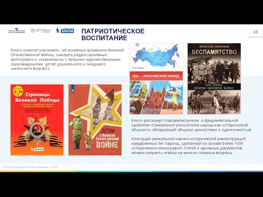 Книги помогут рассказать об основных сражениях Великой Отечественной войны, показать редкие архивные фотографии