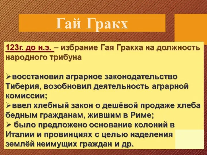 Гай Гракх