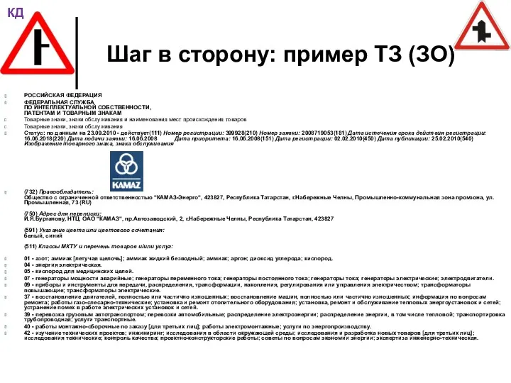 Шаг в сторону: пример ТЗ (ЗО) РОССИЙСКАЯ ФЕДЕРАЦИЯ ФЕДЕРАЛЬНАЯ СЛУЖБА