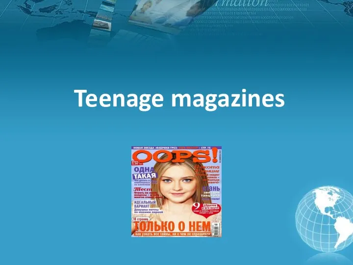 Teenage magazines