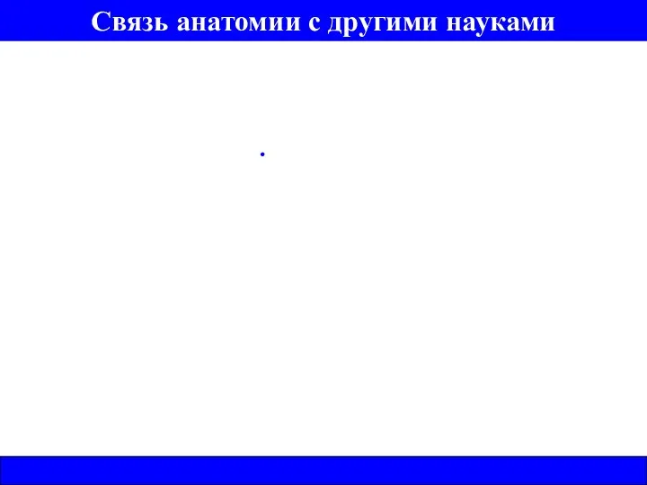 Анатомия человека физиология медицина эмбриология геронтология гистология цитология общая биология