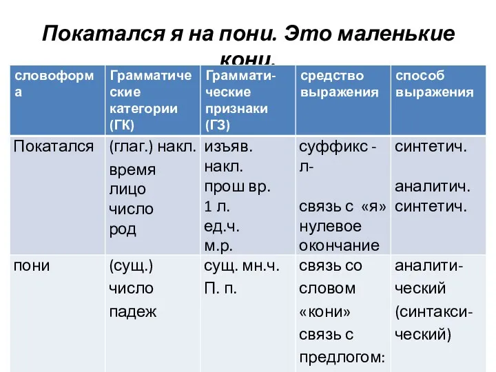 Покатался я на пони. Это маленькие кони.