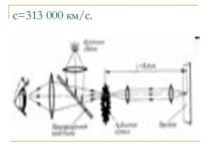 с=313 000 км/с.